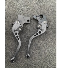 821 Monster Hypermotard 821 /SP ABS Hyperstrada 821 ABS 950 Multistrada Ducati Manete Scurte Ambreiaj Frana Classic Negru MSM...