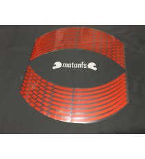 Rim Stripes Universale Auto Moto Banda Reflectorizanta Pentru Janta Rosu Negru Verde Albastru Auriu Portocaliu 6MSK7  Banda D...