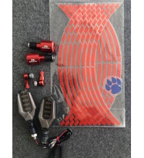 Rim Stripes Universale Auto Moto Banda Reflectorizanta Pentru Janta Rosu Negru Verde Albastru Auriu Portocaliu 6MSK7  Banda D...