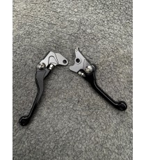 Kawasaki KLX250 D-TRACKER 1993 1994 1995 1996 1997 Suzuki RMX250S 1993 1994 1995 Set manete reglable ambreiaj / frana MMULTR4...