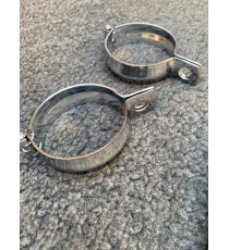 52mm-60mm Set 2 Suport Prindere Furca Semnalizare Crom Motocicleta ATV Scuter Aluminiu 7KU74  Suporti Semnalizare 50,00 lei 5...