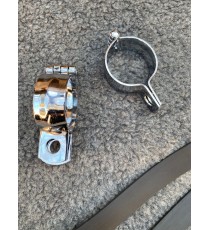 32mm-41mm Set 2buc Suport Prindere Semnalizare Crom Motocicleta ATV Scuter Aluminiu QH3IB QH3IB  Suporti Semnalizare 50,00 le...