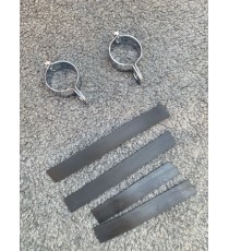 32mm-41mm Set 2buc Suport Prindere Semnalizare Crom Motocicleta ATV Scuter Aluminiu QH3IB QH3IB  Suporti Semnalizare 50,00 le...