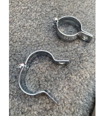 32mm-41mm Set 2buc Suport Prindere Semnalizare Crom Motocicleta ATV Scuter Aluminiu QH3IB QH3IB  Suporti Semnalizare 50,00 le...