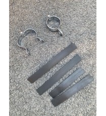 32mm-41mm Set 2buc Suport Prindere Semnalizare Crom Motocicleta ATV Scuter Aluminiu QH3IB QH3IB  Suporti Semnalizare 50,00 le...