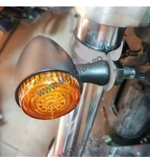 32mm-41mm Set 2buc Suport Prindere Semnalizare Crom Motocicleta ATV Scuter Aluminiu QH3IB QH3IB  Suporti Semnalizare 50,00 le...