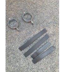42mm-51mm Set 2buc Suport Prindere Semnalizare Crom Motocicleta ATV Scuter Aluminiu QH3IB YXZ3C  Suporti Semnalizare 50,00 le...