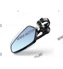 SET 2 OGLINZI CAPETE GHIDON NEGRE UNIVERSALE MOTO SCUTER ATV HONDA YAMAHA SUZUKI KAWASAKI DUCATI BMW TRIUMPH 061b  Oglinzi Ca...