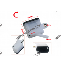 Rezervor Lichid Frana Motociclete Universale ATV Scuter Yamaha Suzuki Kawasaki Honda Ducati BMW Aprilia Triumph Cfmoto 5DH8O ...