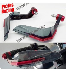 SET 2 PROTECTIE GHIDON HANDGUARD MOTO SCUTER YAMAHA HONDA KAWASAKI SUZUKI DUCATI BMW TRIUMPH APRILIA VQ3R1  Protectie Manete ...