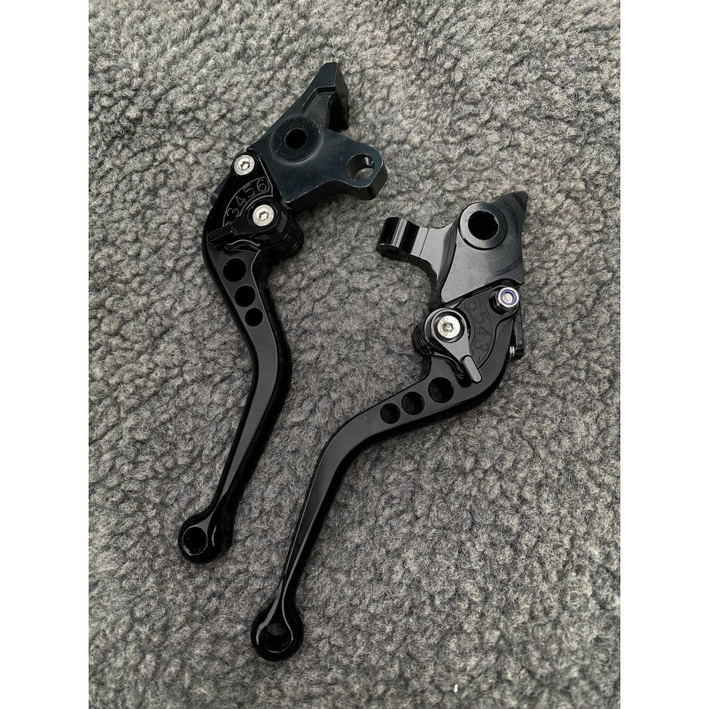 YAMAHA V-MAX 1200 1987 - 2003 SET 2 MANETE SCURTE FRANA SI AMBREIAJ MSMUTF60/C777  Manete CNC Dedicat Yamaha 150,00 lei 130,0...