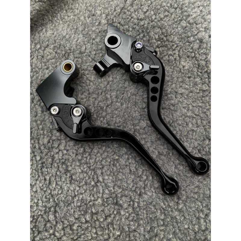 YAMAHA FZR400 FZR600 FZR1000 Genesis SET 2 MANETE SCURTE FRANA SI AMBREIAJ MSMUTF60/Y688  Manete CNC Dedicat Yamaha 150,00 le...