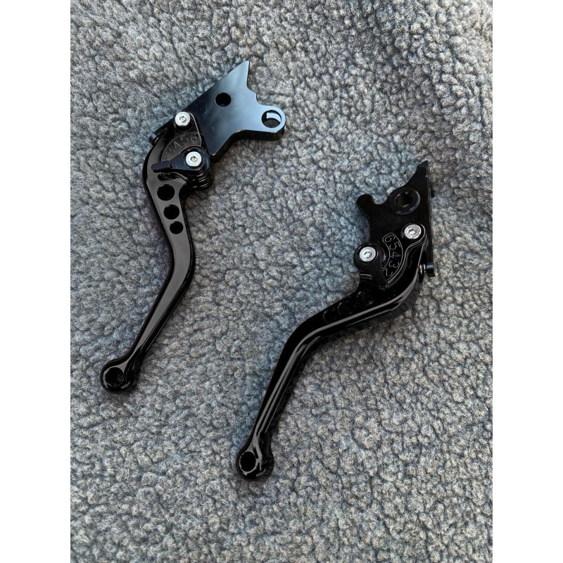 Suzuki VS600 GL Intruder VS750 GLF GLP Intruder VL800 Intruder LC SET 2 MANETE SCURTE FRANA SI AMBREIAJ MSMUT F25/BD60  Manet...