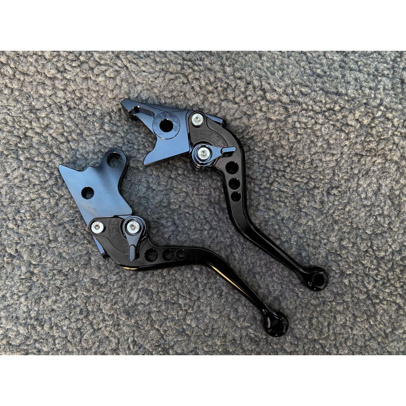 SUZUKI RF900 /R GSX1100 F GSX-R 1100 GSF1200 /N /S Bandit SET 2 MANETE SCURTE FRANA SI AMBREIAJ MSMUT F14/BD60  Manete CNC De...