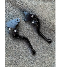 SUZUKI	650	LS650 Savage NP41A 	1986 - 2000 SET 2 MANETE SCURTE FRANA SI AMBREIAJ MSMUT F25/XVS  Manete CNC Dedicat Suzuki 150...