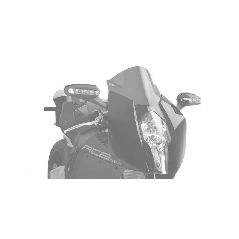KTM 1190 RC8 2008-2017 / 1190R 2008-2017 WINDSCREEN PARBRIZA PUIG RACING FUMURIU TRANSPARENT SMOKE PORTOCALIU 4944HF Puig Par...