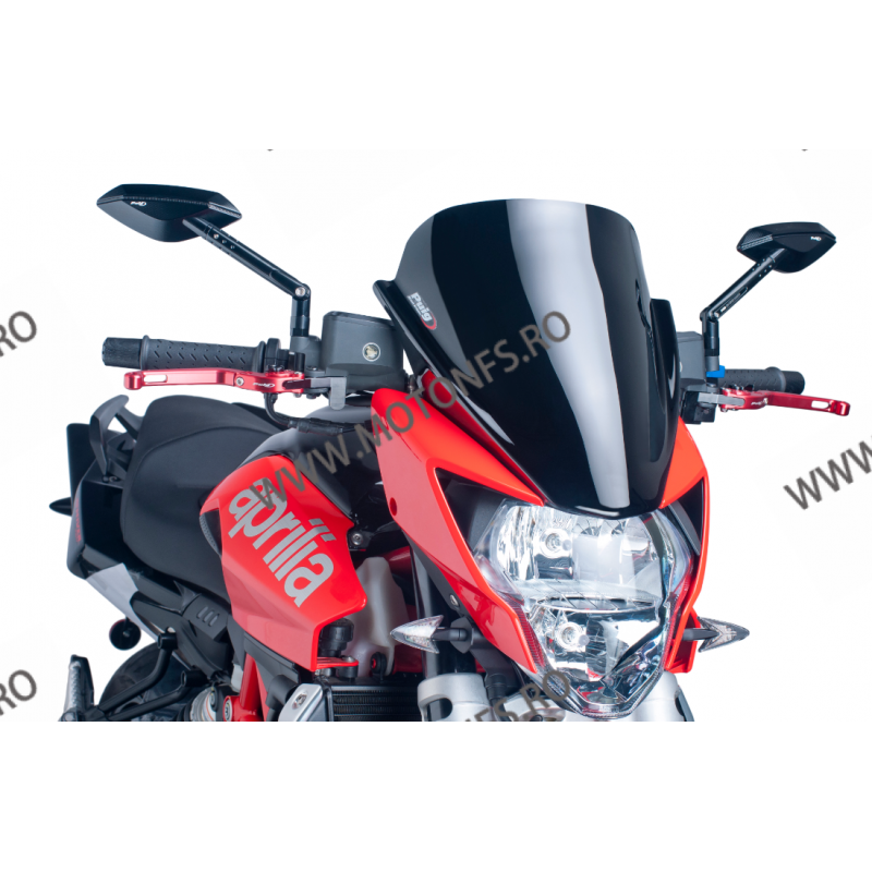 APRILIA SHIVER 750 2010 2011 2012 2013 2014 WINDSCREEN PARBRIZA PUIG RACING FUMURIU TRANSPARENT SMOKE 5249FH Puig Parbrize Ra...