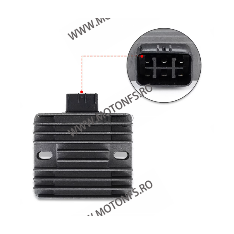 Kawasaki Z1000 Z750 ER-6f 650 ER-6n KLE650 Versys VN900 Suzuzki GSR600 Yamaha R6 Releu Incarcare Regulator Tensiune rl-663  R...