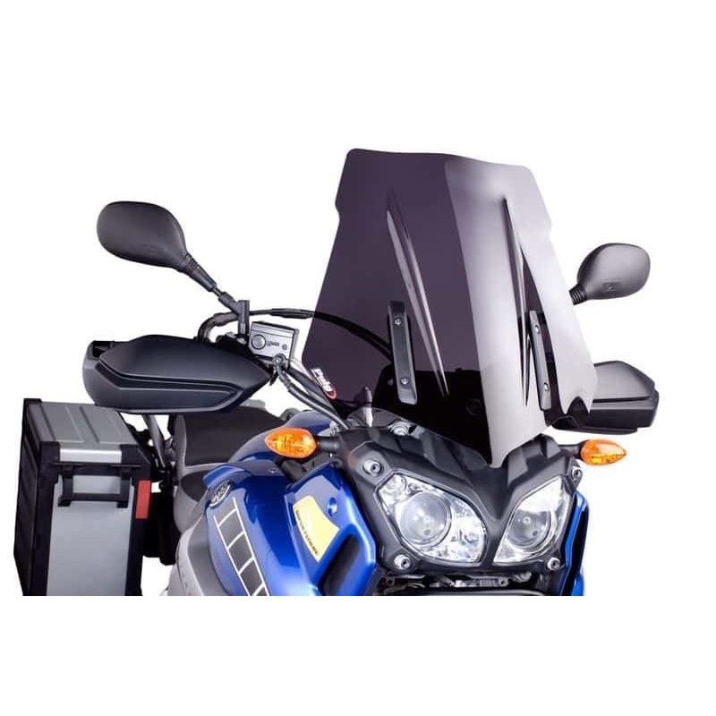 YAMAHA XT1200Z SUPER TENERE 2010 2011 2012 2013 WINDSCREEN PARBRIZA TOURING PUIG FUMURIU NEGRU 5568NF Puig Parbrize Touring P...