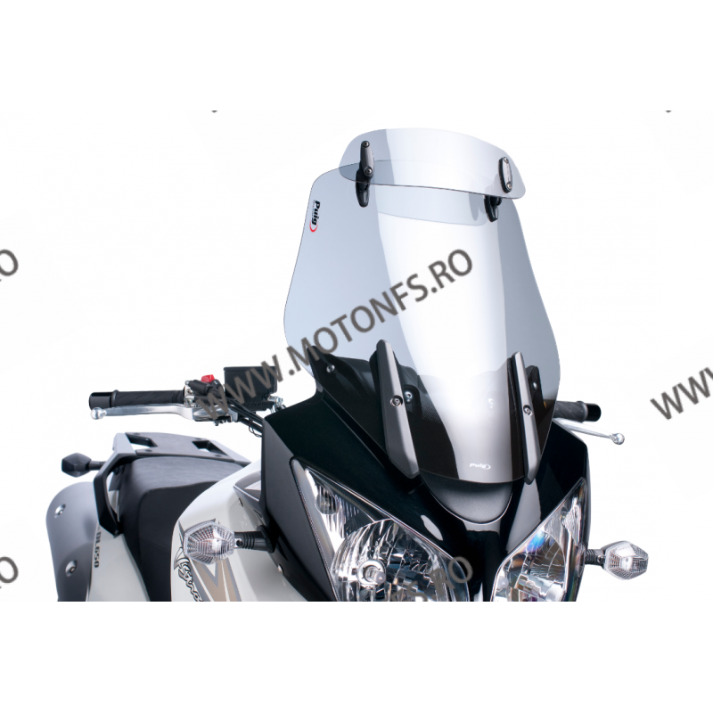SUZUKI DL650 VSTROM 2004 2005 2006 2007 2008 2009 2010 2011' WINDSCREEN PARBRIZA TOURING + VISOR PUIG SMOKE 5883H Puig Parbri...