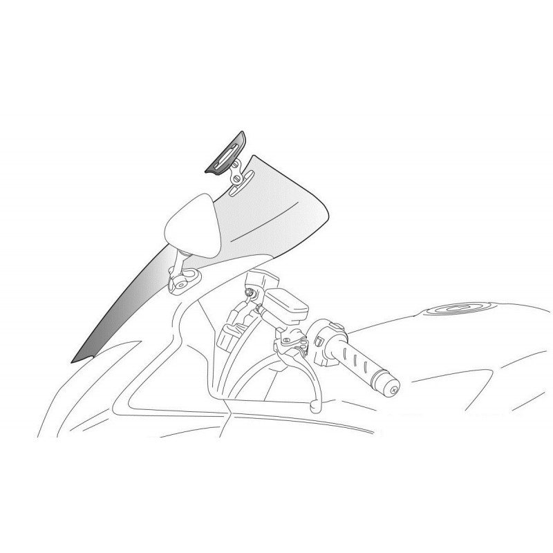 HONDA CB1300S 2005 2006 2007 2008 2009 2010 2011 2012 2013 WINDSCREEN PARBRIZA TOURING + VISOR PUIG SMOKE 5900H Puig Parbrize...