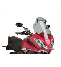 TRIUMPH TIGER 1050 / TIGER SPORT 2007 2008 2009 2010 2011 2012 2013 2014 2015 WINDSCREEN PARBRIZA TOURING + VISOR PUIG SMOKE ...