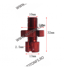 10 mm Reglaj Cablu Ambreiaj Frana Rosu NUEN  Surub Reglaj Cablu Ambreiaj 10,00 lei 10,00 lei 8,40 lei 8,40 lei