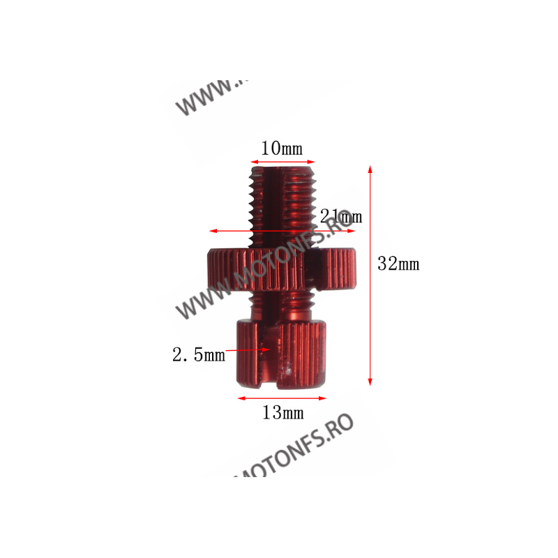 10 mm Reglaj Cablu Ambreiaj Frana Rosu NUEN  Surub Reglaj Cablu Ambreiaj 10,00 lei 10,00 lei 8,40 lei 8,40 lei