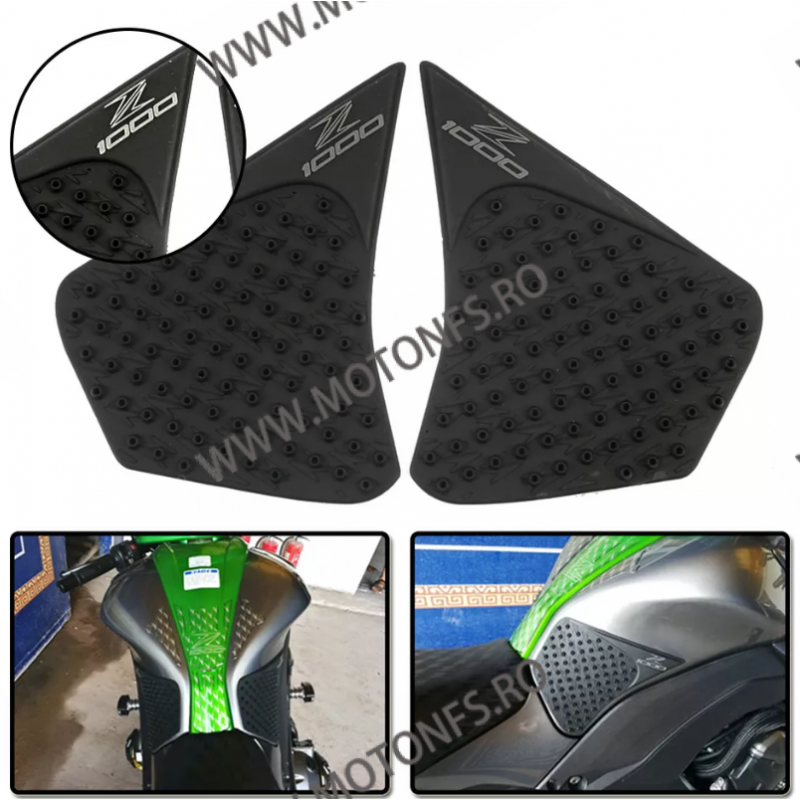 Kawasaki Z1000 2014 2015 2016 2017 2018 2019 Tank pad Tank grip lateral protectie rezervor (Not For Kawasaki z1000sx) IQL7N  ...