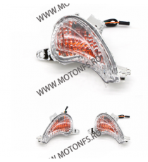 SUZUKI Hayabusa GSXR1300  2008 2009 2010 2011 2012 Set 2Buc Semnalizare Cu Bec Pentru Carena Geam Fumuriu Si Transparent TSK-...