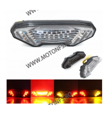 MT-09 2014-2017 FZ-09 2014 2015 2016 2017 Yamaha Stopuri LED Cu Semnale Integrate Fumuriu TSK143  Stopuri LED Cu Semnale Inte...