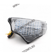FZ6 2004 2005 2006 2007 2008 FZ 600 FAZER Yamaha Stopuri LED Cu Semnale Integrate Transparent TSK044  Stopuri LED Cu Semnale ...