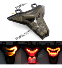 Z1000 / Z400 / Ninja 400 / ZX6R / ZX10R 2014 2015 2016 2017 2018 -2023 Kawasaki Stopuri LED Cu Semnale Integrate Fumuriu TSK1...
