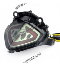 HONDA CB 500 F / X / CBR 500 2013 2014 2015 Stopuri LED Cu Semnale Integrate Fumuriu TSK124  Stopuri LED Cu Semnale Integrate...