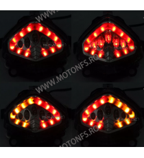 HONDA CB 500 F / X / CBR 500 2013 2014 2015 Stopuri LED Cu Semnale Integrate Fumuriu TSK124  Stopuri LED Cu Semnale Integrate...