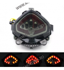 HONDA CB 500 F / X / CBR 500 2013 2014 2015 Stopuri LED Cu Semnale Integrate Fumuriu TSK124  Stopuri LED Cu Semnale Integrate...