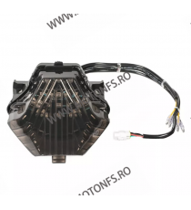 MT-07 2014 2015 2016 2017 2018 - 2024 YZF R3 2015 - 2020 MT-03 2016 - 2024 Yamaha Stopuri LED Cu Semnale Integrate Fumuriu TS...