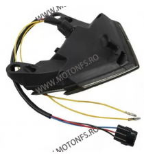 ZX6R ZX636 2013 2014 2015 2016 2017 2018 Z800 2013-2016 Z125 2016-2018 Kawasaki Stopuri LED Cu Semnale Integrate Fumuriu TSK0...