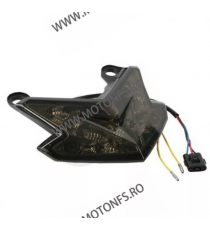 ZX6R ZX636 2013 2014 2015 2016 2017 2018 Z800 2013-2016 Z125 2016-2018 Kawasaki Stopuri LED Cu Semnale Integrate Fumuriu TSK0...