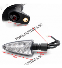 SET 2BUC SEMNALE FATA PE LED BMW S1000RR R1200 K1200 K1300 APRILIA RS4 125  SL 750 ShiverSTANGA DREAPTA COD2020201 TSK-201/20...
