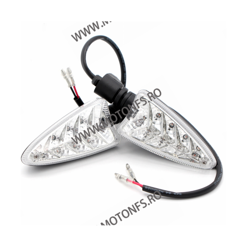 SET 2BUC SEMNALE FATA PE LED BMW S1000RR R1200 K1200 K1300 APRILIA RS4 125  SL 750 ShiverSTANGA DREAPTA COD2020201 TSK-201/20...