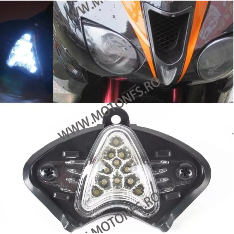 ZX6R 2007 2008 Far Kawasaki Lumina Pozitia LED Night Running 0410202  ZX6R 2007 2008 150,00 lei 150,00 lei 126,05 lei 126,05 lei