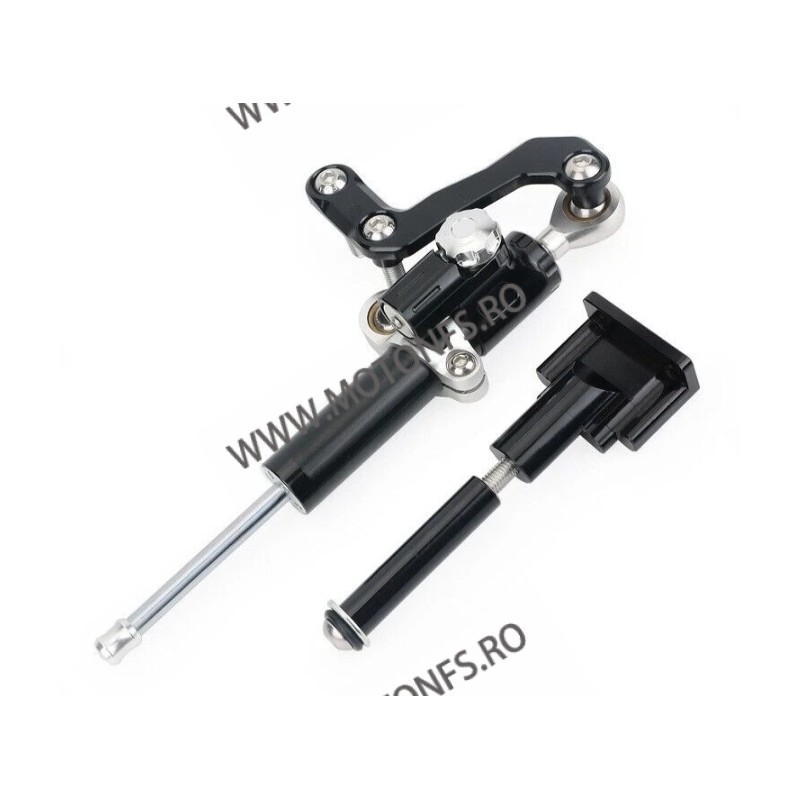 YAMAHA MT-03 MT03 2020 2021 2022 2023 KIT COMPLET MONTAJ + AMORTIZOR ANTIVOBLAJ GHIDON CNC DRW4M  Amortizor Ghidon 390,00 lei...