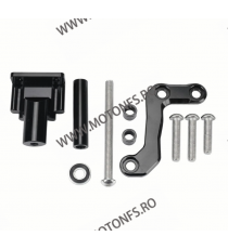 YAMAHA MT-03 MT03 2020 2021 2022 2023 KIT COMPLET MONTAJ + AMORTIZOR ANTIVOBLAJ GHIDON CNC DRW4M  Amortizor Ghidon 390,00 lei...