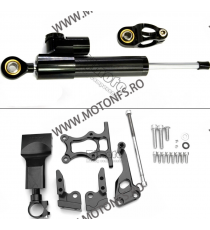 Yamaha MT-07 2013 2014 2015 2016 2017 KIT COMPLET MONTAJ + AMORTIZOR ANTIVOBLAJ GHIDON CNC FL03J  Amortizor Ghidon 420,00 lei...