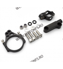 KAWASAKI VERSYS 650 2015 2016 2017 2018 2019 2020 KIT COMPLET MONTAJ + AMORTIZOR ANTIVOBLAJ GHIDON CNC Z8H5O  Amortizor Ghido...