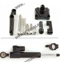 KAWASAKI NINJA 250R 2008 2009 2010 2011 2012 KIT COMPLET MONTAJ + AMORTIZOR ANTIVOBLAJ GHIDON CNC O3VY0  Amortizor Ghidon 390...