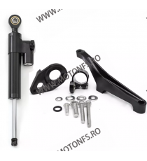 SUZUKI SV650 A 2016 2017 2018 2019 2020 2021 2022 KIT COMPLET MONTAJ + AMORTIZOR ANTIVOBLAJ GHIDON CNC WII3H  Amortizor Ghido...