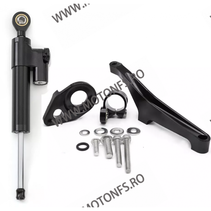 SUZUKI SV650 A 2016 2017 2018 2019 2020 2021 2022 KIT COMPLET MONTAJ + AMORTIZOR ANTIVOBLAJ GHIDON CNC WII3H  Amortizor Ghido...