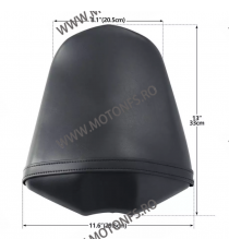 Șa pasager spate Yamaha FZ1 Fazer FZ1-S FZ1-SA FZS1 FZS10 2006 2007 2008 2009 2010 2011, negru XF-527  Saua Pasager 195,00 le...